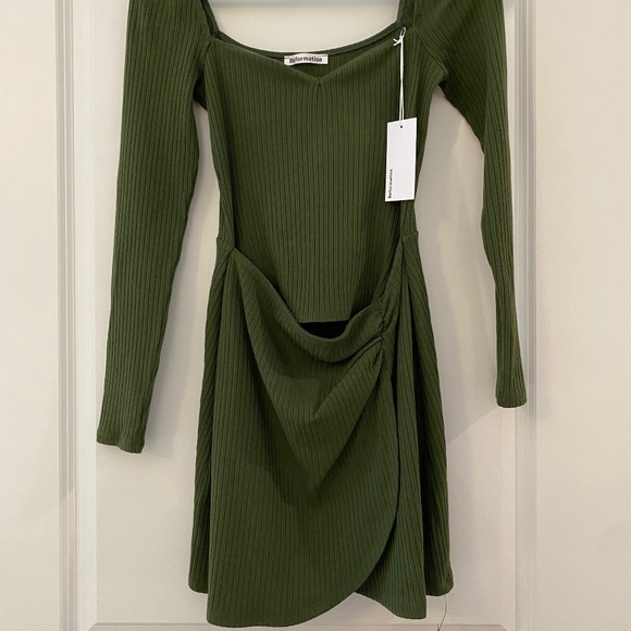 Reformation Cleona Knit Dress NWT - Picture 3 of 5